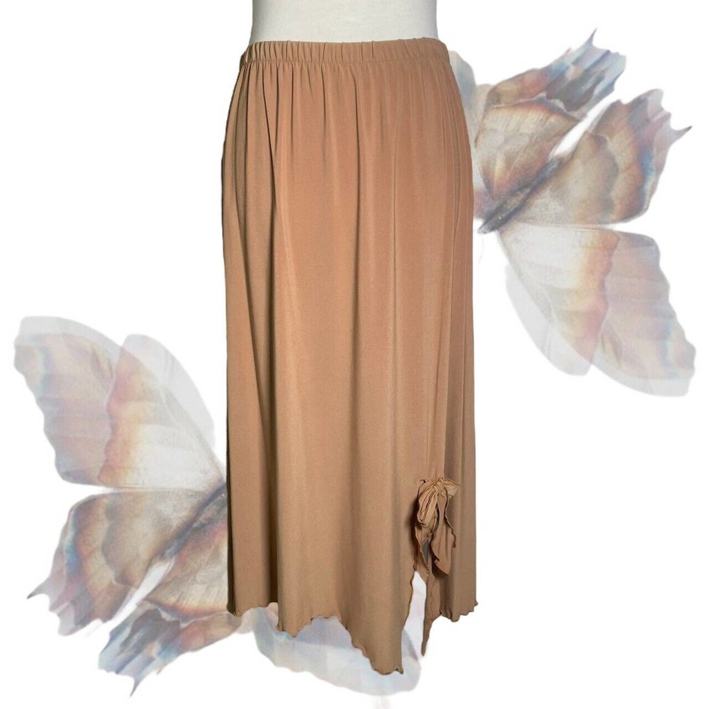 Caribe Y2K Deadstock Assymetrical Maxi Skirt (L)